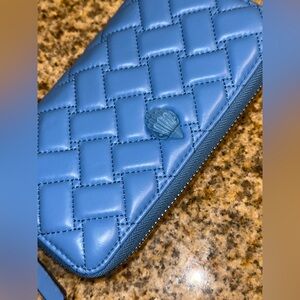 Kurt Geiger Quilted Leather Wallet On A Chain Crossboy Bag